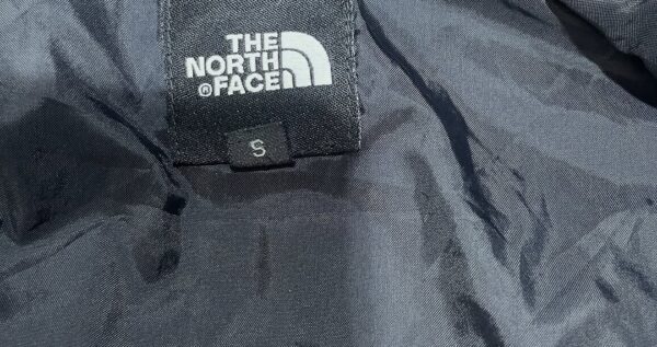 The North Face Black Patterned/Sequence Puffer Jacket Size m FOR Winter