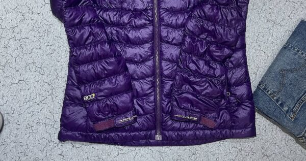 Eider padding jumper jacket duck down goose down lightweight purple EO vintage