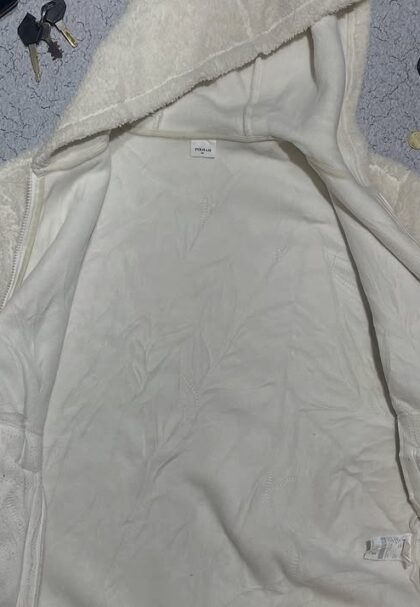 Polham Fleece Jacket Size M Creamy