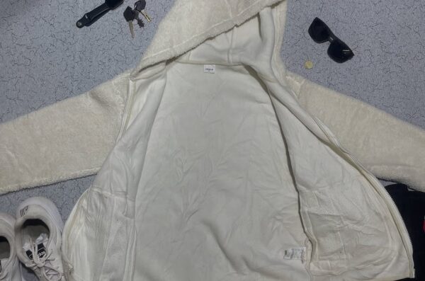 Polham Fleece Jacket Size M Creamy