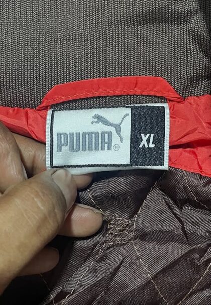 PUMA WINDBREAKER JACKET RED SIZE XL