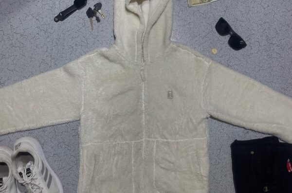 Polham Fleece Jacket Size M Creamy