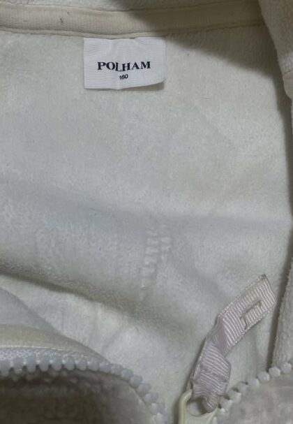 Polham Fleece Jacket Size M Creamy