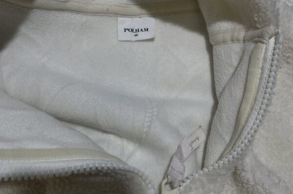 Polham Fleece Jacket Size M Creamy