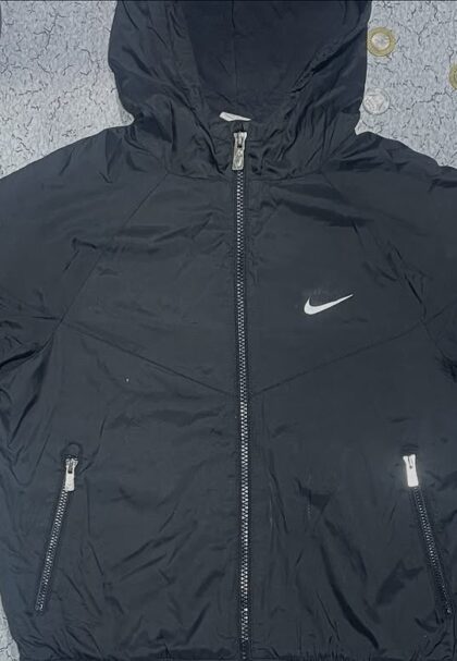 Nike Women Track Jacket Size S Black Colour