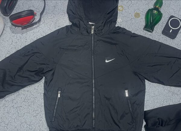 Nike Women Track Jacket Size S Black Colour