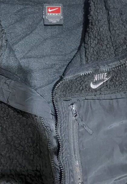 nike vintage fleece jacket