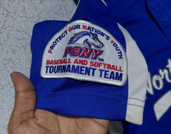 FOOTBAAL JERSEY BLUE SIZE S - Image 7