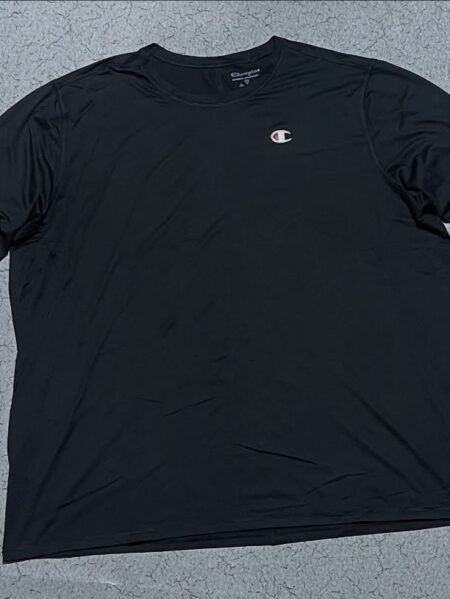 CHAMPION SHIRT MENS 2XL BLACK ACTIVEWEAR STRETCH LONG SLEEVE CREW NECK

CHEST 52...