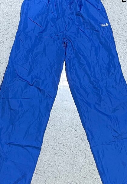 Fila watrproof track pant size S condition 100%Price 550/-#thriftindia...
