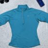 Nike zip up tshirt for women size M