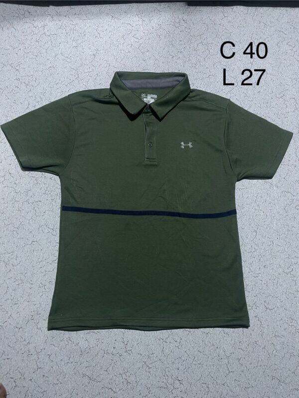 Under armour half zip up tshirt L