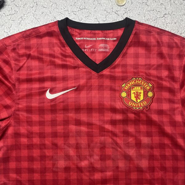 MANCHESTER UNITED 2012 2013 HOME SHIRT SOCCER JERSEY NIKE 479278-623 SZ M - Image 2