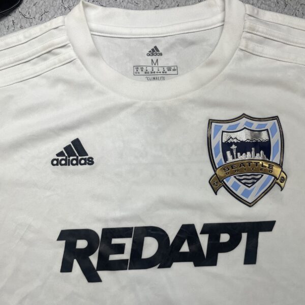 Seattle United Adidas Football JERSEY| Youth Soccer Sportswear White
