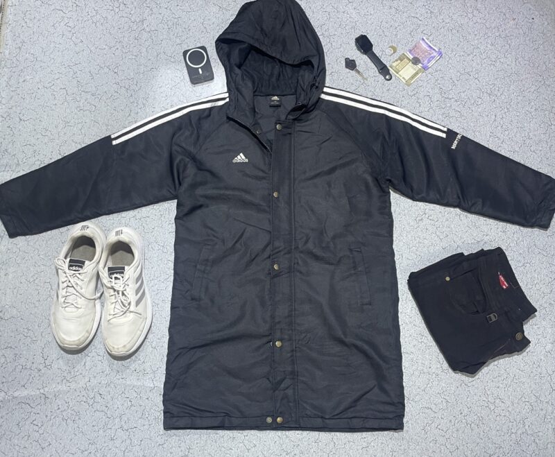 ADIDAS PARKA JACKET SIZE M