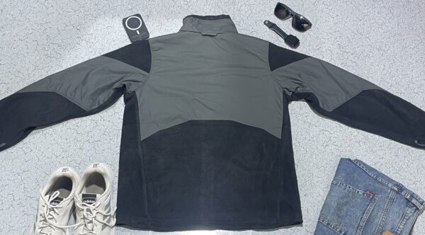 Columbia Jacket Lined Full Zip Midweight Youth L 14/16 EUC Gray / Teal - Image 8
