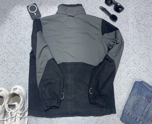 Columbia Jacket Lined Full Zip Midweight Youth L 14/16 EUC Gray / Teal - Image 7