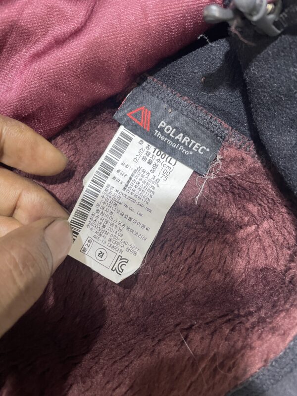 Mountain Hardwear Women's BURGUNDY Monkey Man Deep Pile Fleece Jacket ~ Size Medium - Image 10