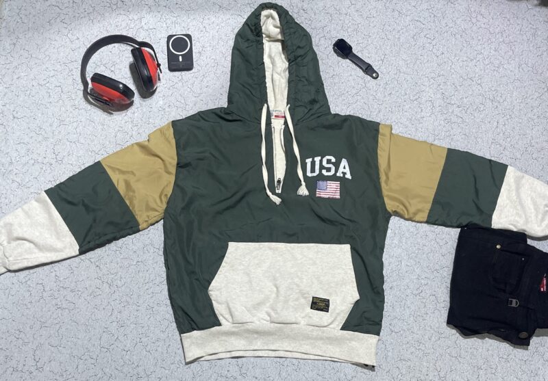 USA HOODIE NORMAL WINTER JACKET XXL