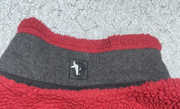 BLACK YAK FLEECE JACKET RED SIZE L - Image 2