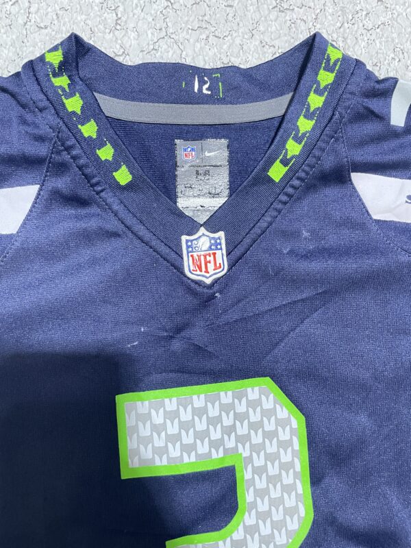 NFL RUSSELL WILSON SEATTLE SEAHAWKS NIKE JERSEY SIZE S - Image 4