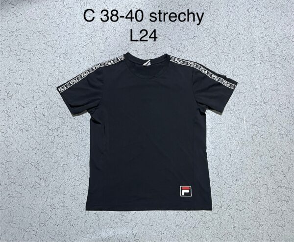 Fil* OG gym or sportswear wear tshirt size M condition like new

Chest 38-40
Len...
