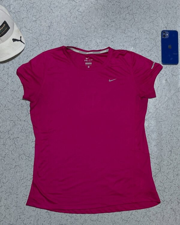 SOLD OUT  
Nike** Running Miler Dry Fit women Tshirt for gym and sports size M c...