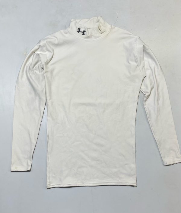 Under Armour Coldgear compress high neck size S

Chest 30+ stretchy 

Length 26
...