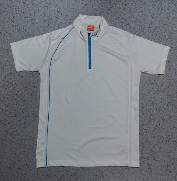 Puma Half zip Up tshirt size L condition new Chest 40-40Length 27