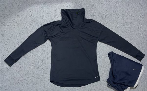Sports wear lite weight full sleeve high neck tshirt dry fit size S condition 10