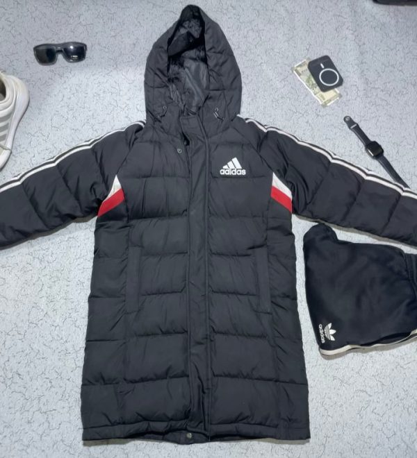 Parka puffer jacket for winter

Size S-M

Chest 37-38 fits 

Length 31
Sleeve 16