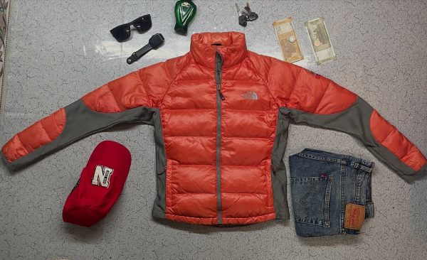 TNF puffer 800 summit series jacket for winter  jacket 

Chest 38
Length 23

Con