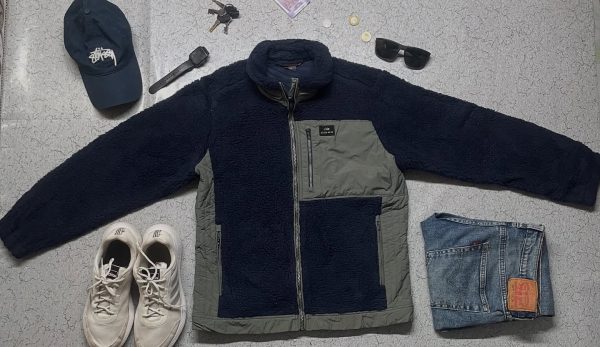 Fleece winter jacket imported from France  trusted brand in clothing industry.