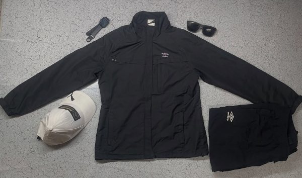 Track suit 

Jacket size Size M

Chest 38-40

Length 25

Shoulder 18

Condition-