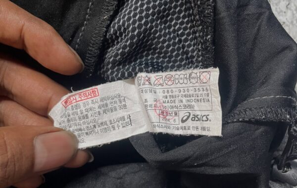 Asics Lightweight Track Jacket Grey Size Xl - Image 4