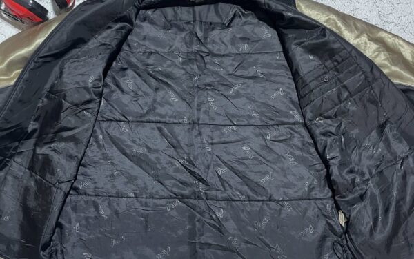 Asics Winter Jacket Silver Gold XXL - Image 6