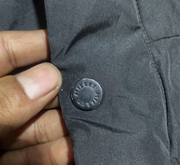 Millet Long Winter Parka Black Heavy Insulated Hooded Jacket -M - Image 8