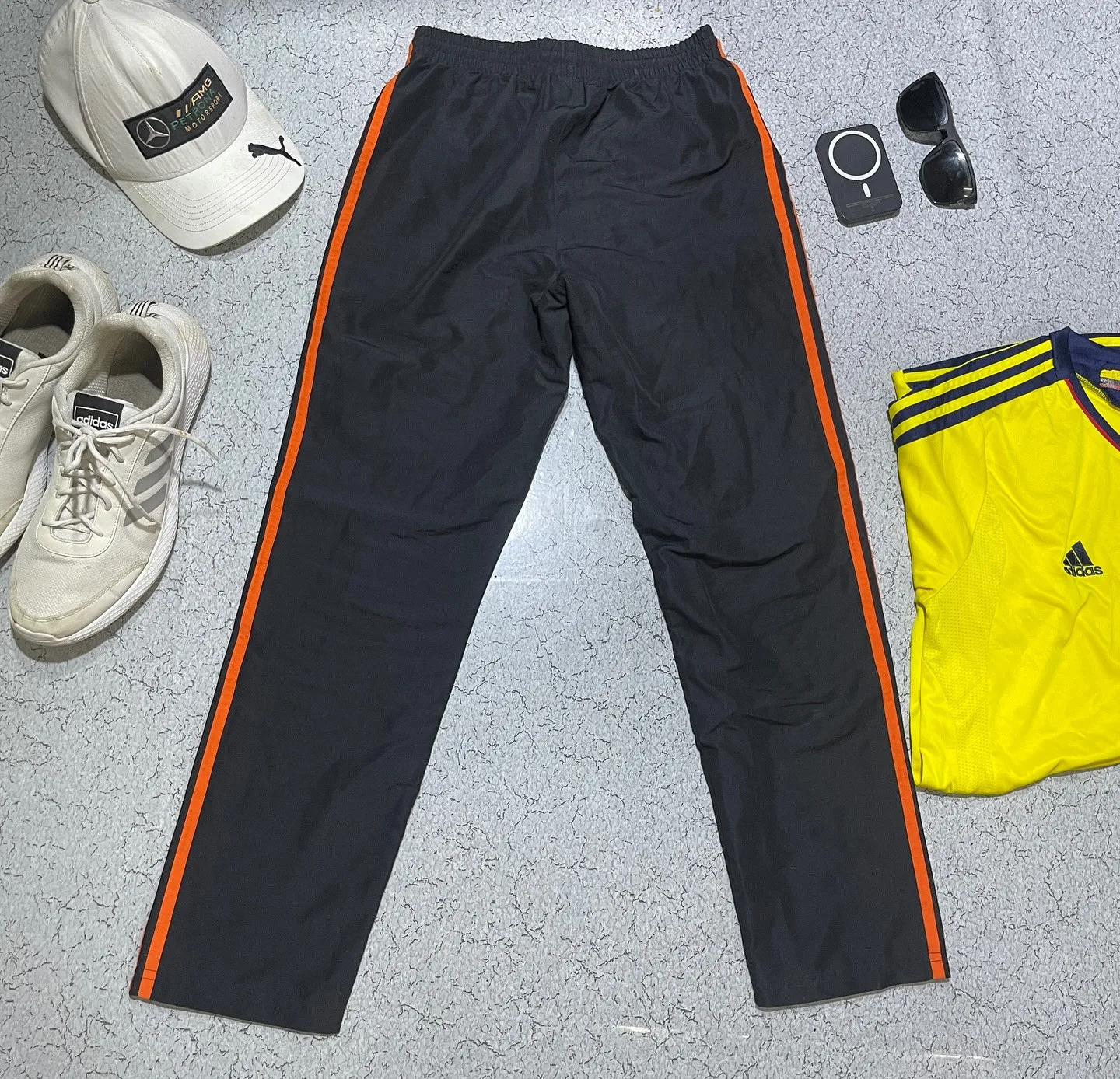Adidas 3 Strip Track Pant Black S