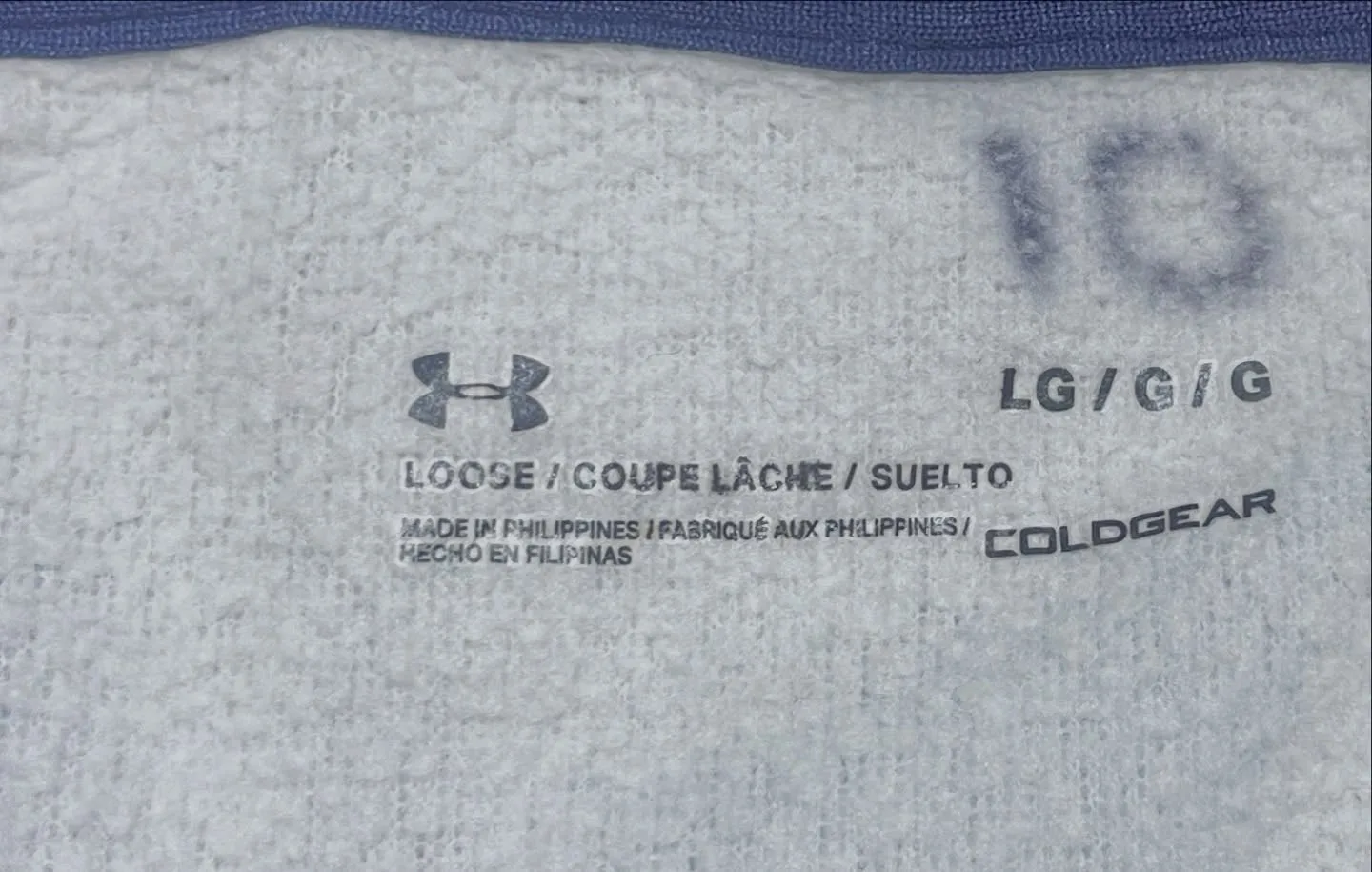 Under Armour Coldgear Hoodie Dark Blue Size L 6 thrift store online india