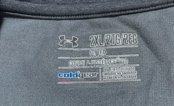 Men ua compression tshirt thrift