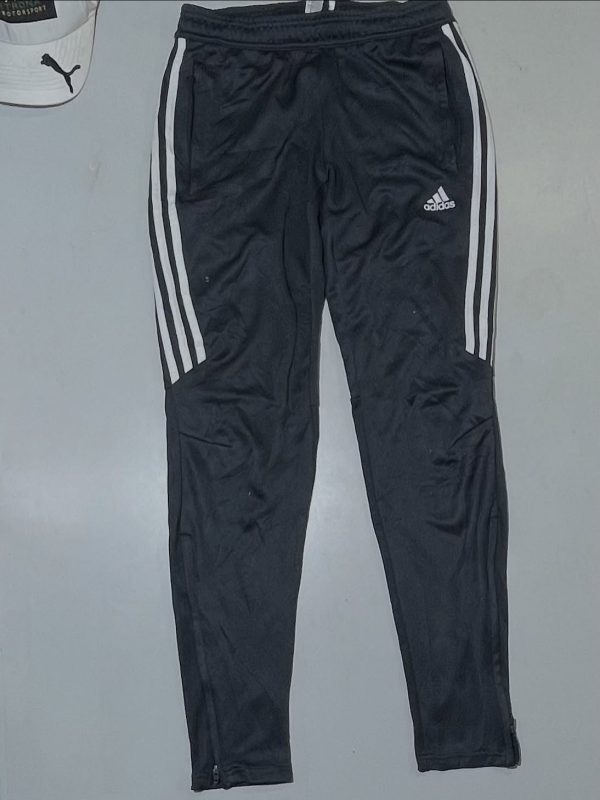Adidad grey track pant aeroready size S Waist 26 Length 38