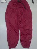 Nike dark red baggy track pant with inner net size S 

Waist 26-32

Length 41