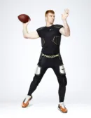 Nike Pro combat hyperstrong padded full set size M TO 

Chest 34 stretchy length
