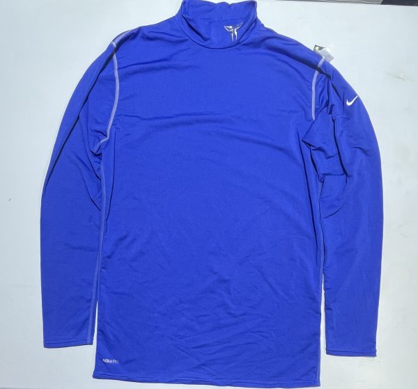 Nike Pro high neck compression blue size M