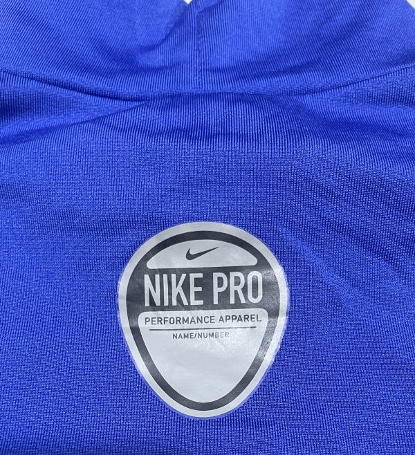 Nike Pro high neck compression blue size M - Image 2