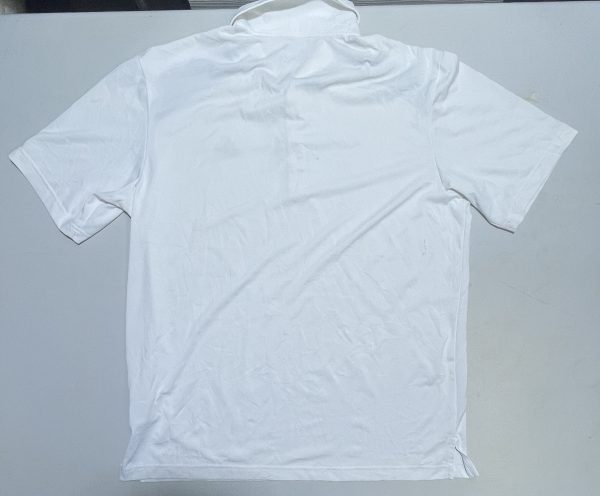 Adidas climalite half sleeve tshirt white size XL - Image 4