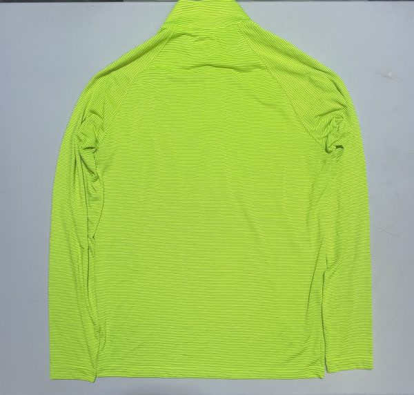Under Armour heatgear half zip up tshirt green size M - Image 5