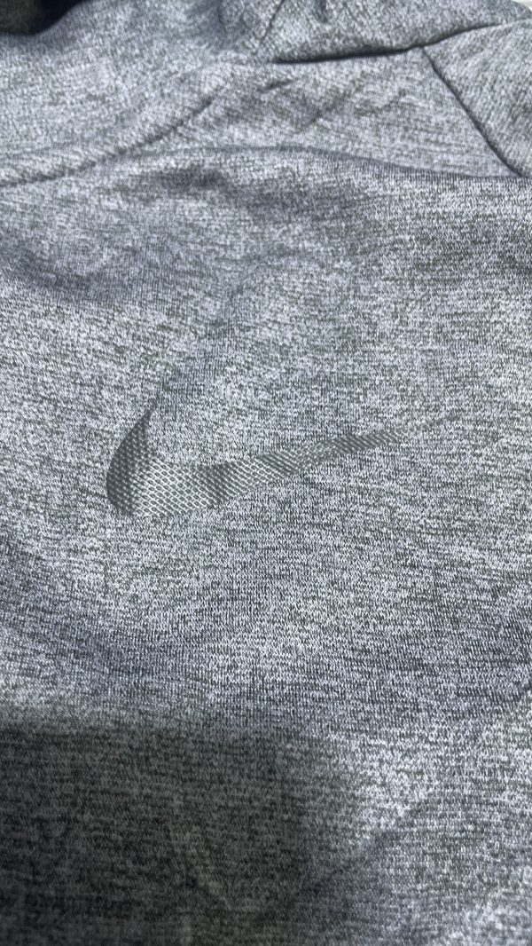 Nike dri fit hoodie jacket grey size xxl - Image 5