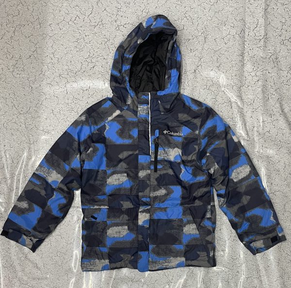 Columbia hoodie winter jacket blue size XS