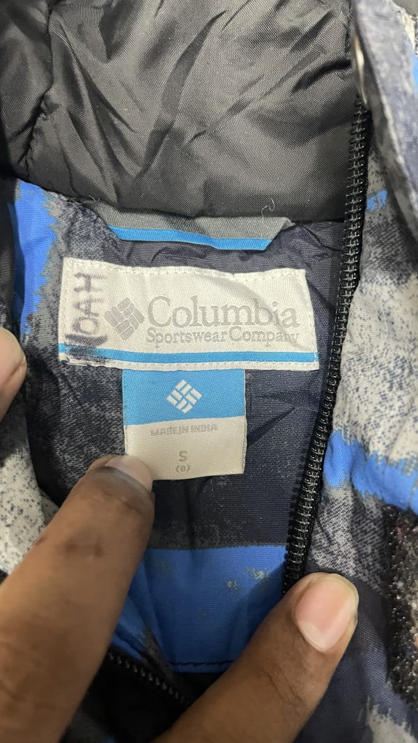 Columbia hoodie winter jacket blue size XS - Image 6